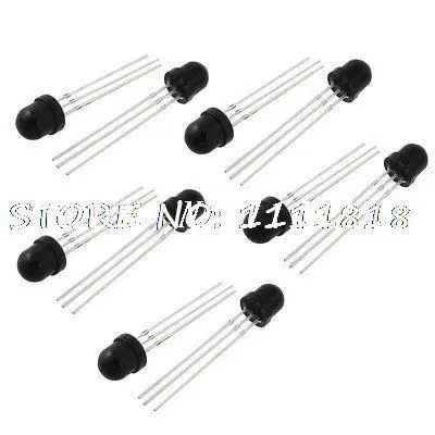 

10pcs 15-18M Reception Distance 5V Infrared Receiver Modules PIC-0038N