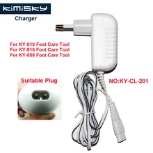 Для KIMISKY KY-918 KY-818 KY-858 3 V 1A инструмент для ухода за ногами педикюр инструменты Зарядное устройство Подходящие модели: KY-CL-201