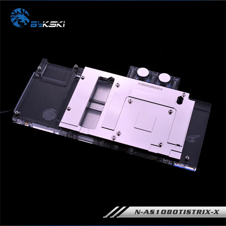 Bykski Graphics Card Water Block use for ASUS ROG-STRIX-GTX1080TI-O11G-GAMING/1080/1070-O8G-GAMING/1070TI Full Cover Radiator