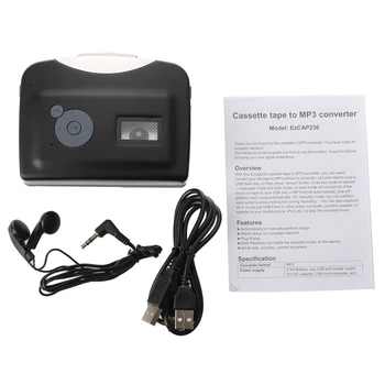 

Reader Converter Cassettes to MP3 CD Cassette Tapes Tape Eat