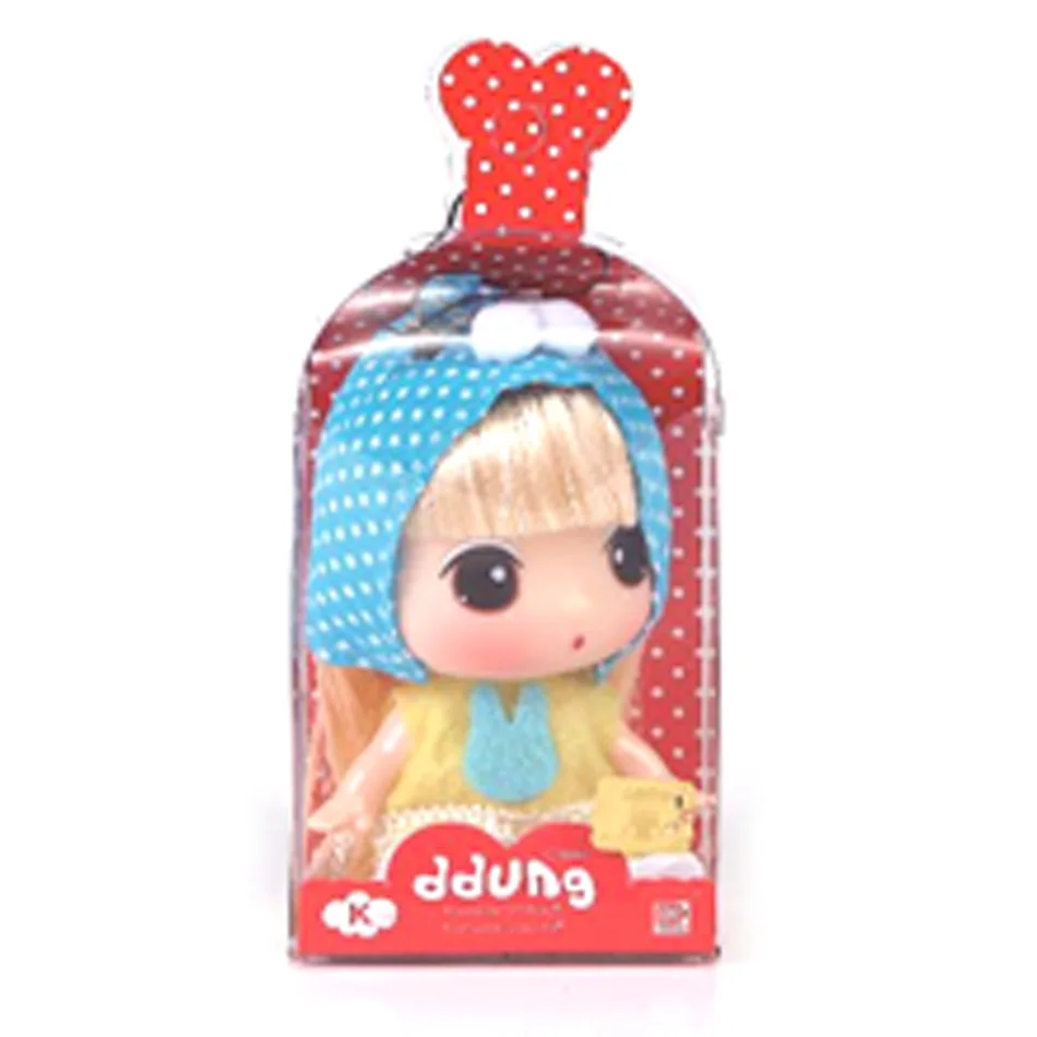 12 видов стилей мини 9 см корейские МИНИ-соединение запутанные Куклы Ddung модное платье принцессы Детские коллекционные игрушки для девочек подарок - Цвет: K