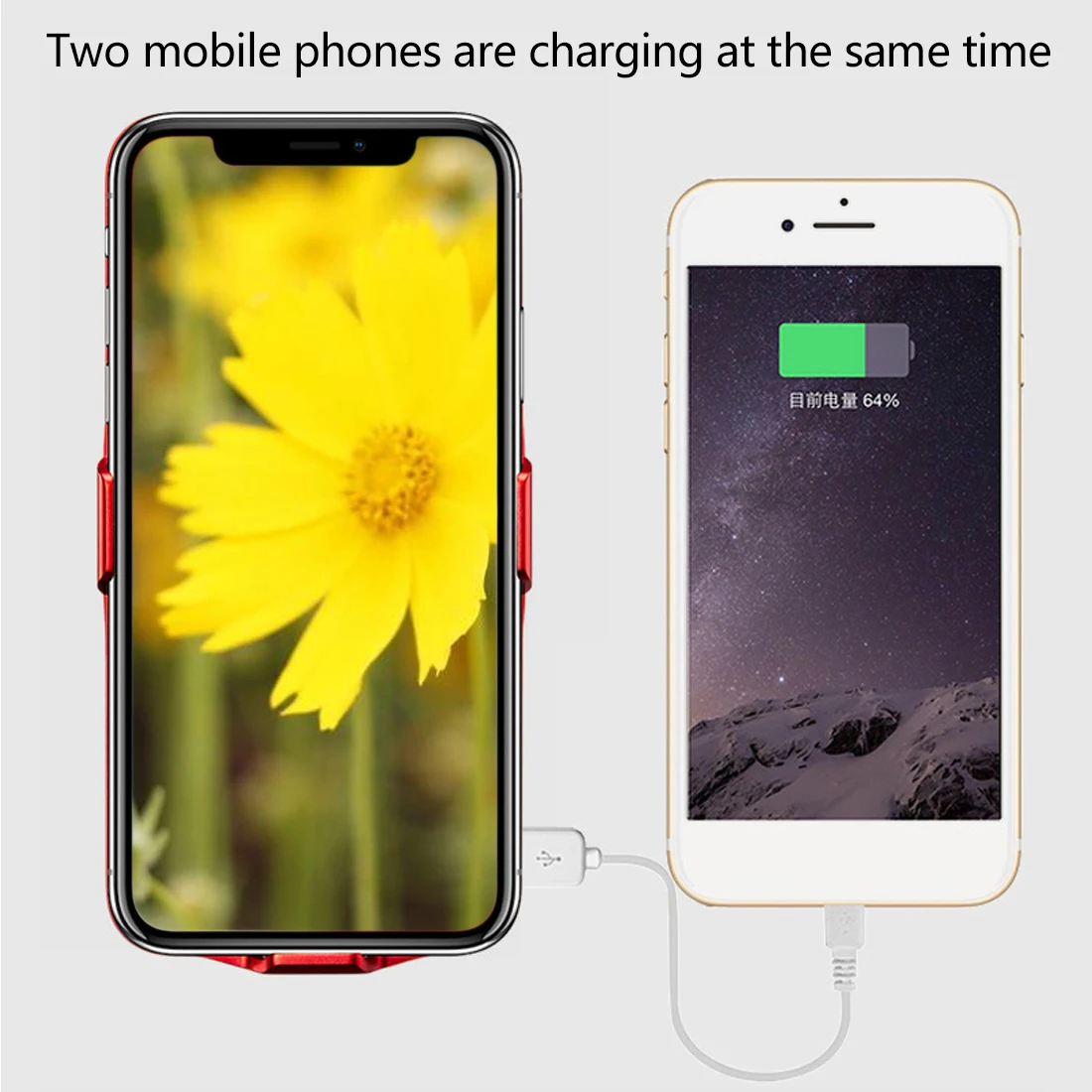 НОВАЯ тонкая батарея Зарядное устройство чехол для iPhone X с внешним Мощность Bank зарядное устройство чехол для iPhone6/iPhone 7 Plus/8 Батарея задняя крышка Поддержка аудио