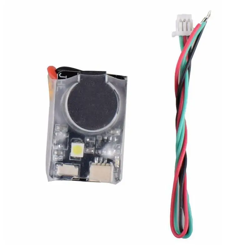 

Finder JHE42B 5V Super Loud Buzzer Tracker 110dB with LED Buzzer Alarm Built in battery For RC FPV Drone Flight Controller