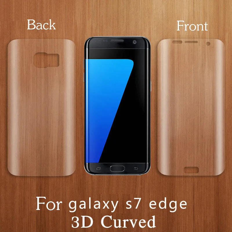 2Pcs Soft TPU Film Front Back Screen Protector For Samsung Galaxy