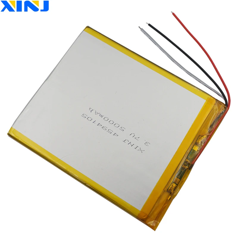 XINJ 3 7 V 5000 mAh провода для термистора литий полимерная батарея li po электронной книги