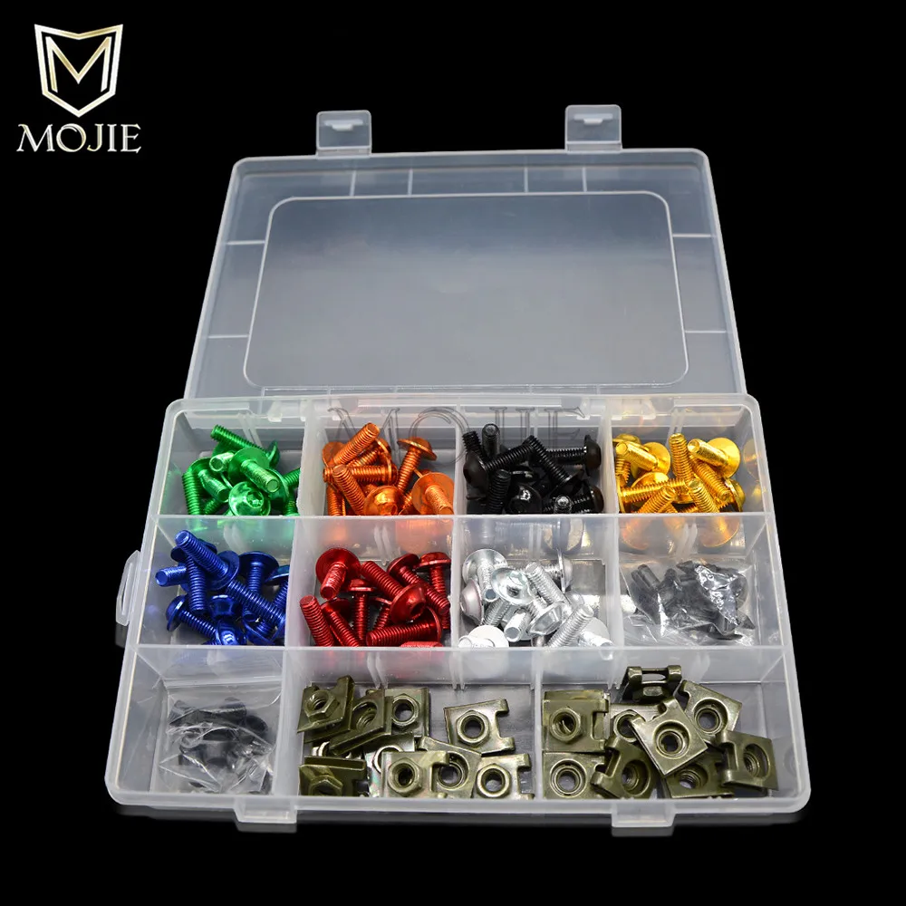 

Motorcycle Complete Fairing Bolts For Honda CR 250 f4i VFR800 CBR1100XX Suzuki Bandit 600 GSR 750 Yamaha TMAX 530 T MAX T-MAX