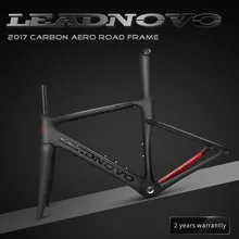 2018 NEW LEADNOVO carbon fiber road frame Di2&Mechanical racing bike carbon road frame+fork+seatpost+headset carbon road bike