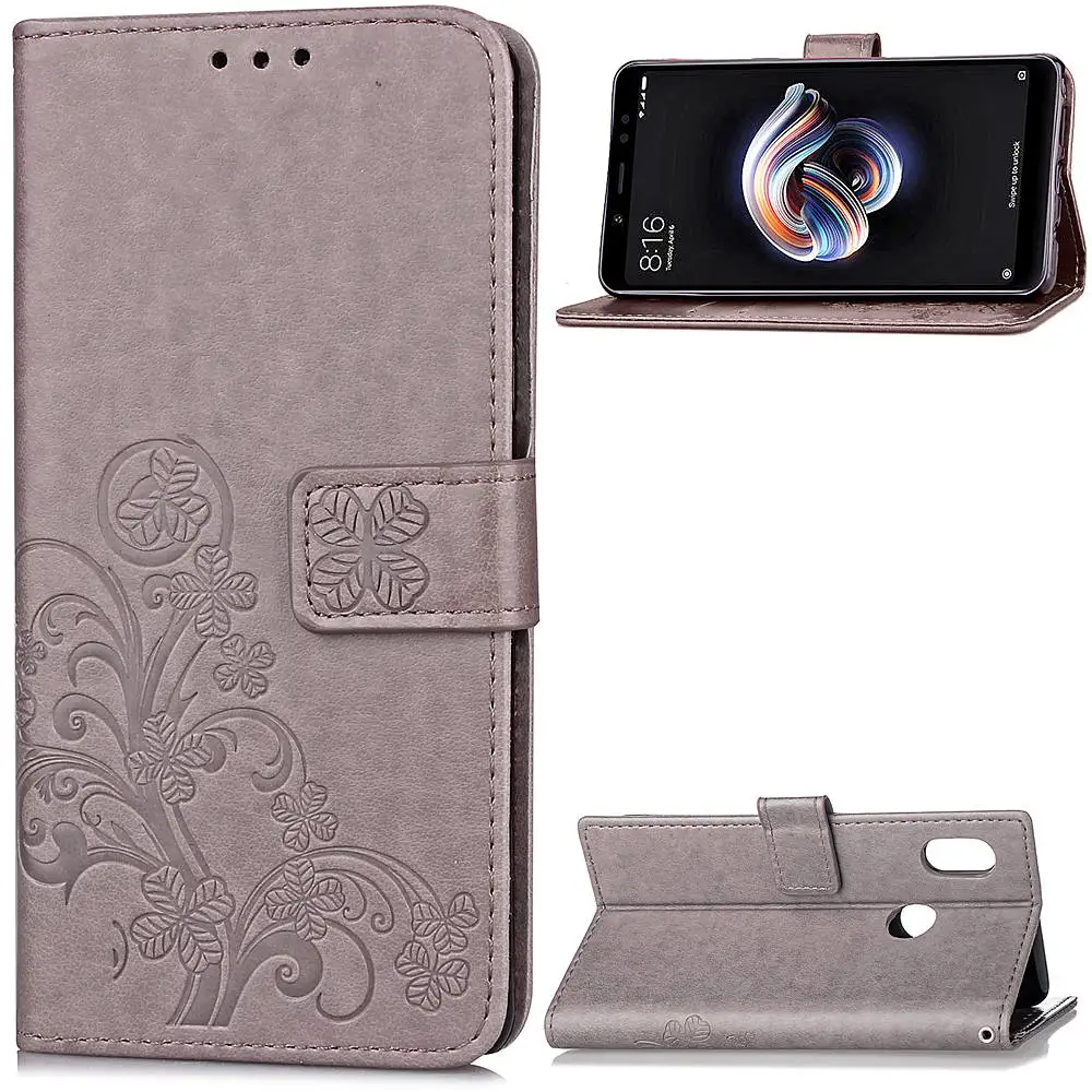 

Wallet Flip Cover Leather Case For Xiaomi Mi A2 / A2 Lite
