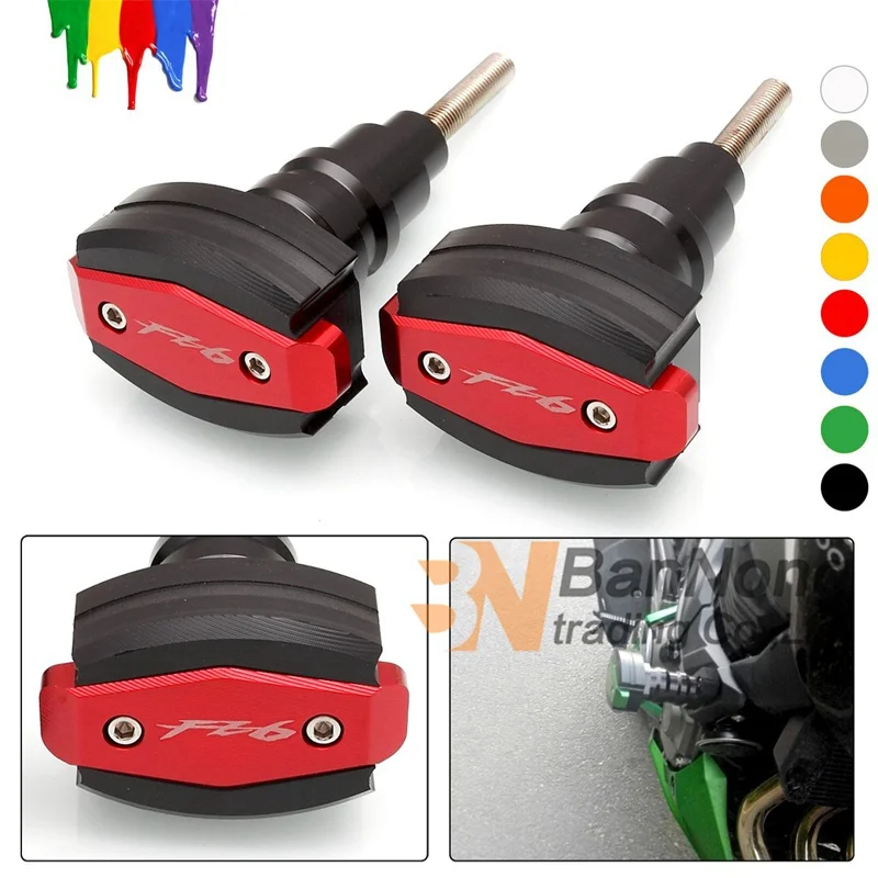 

Motorcycle CNC Aluminum Frame Sliders Crash Protector Motobike Falling Protection For YAMAHA FZ6 FZ-6 FZ6N FAZER 2006-2010