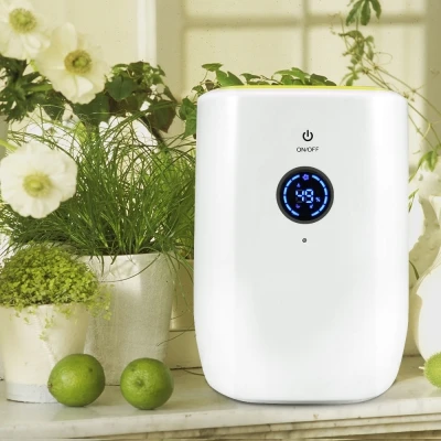 

800ml Electric Mini Portable Air Dehumidifier for Home LED Display Electric Room Dehumidifier Purifier Machine