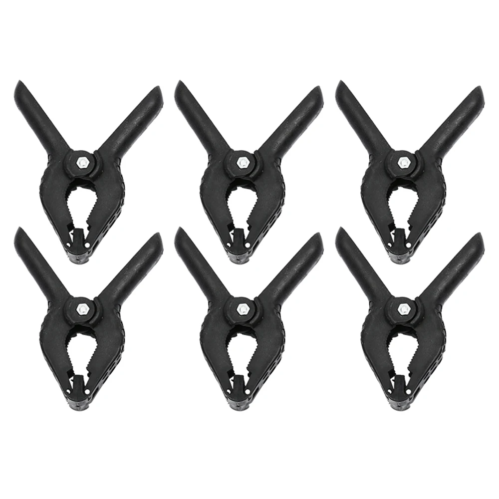 CY In stock 6PCS 4inch DIY Tools Plastic Nylon Toggle Clamps For Woodworking Spring Clip Photo