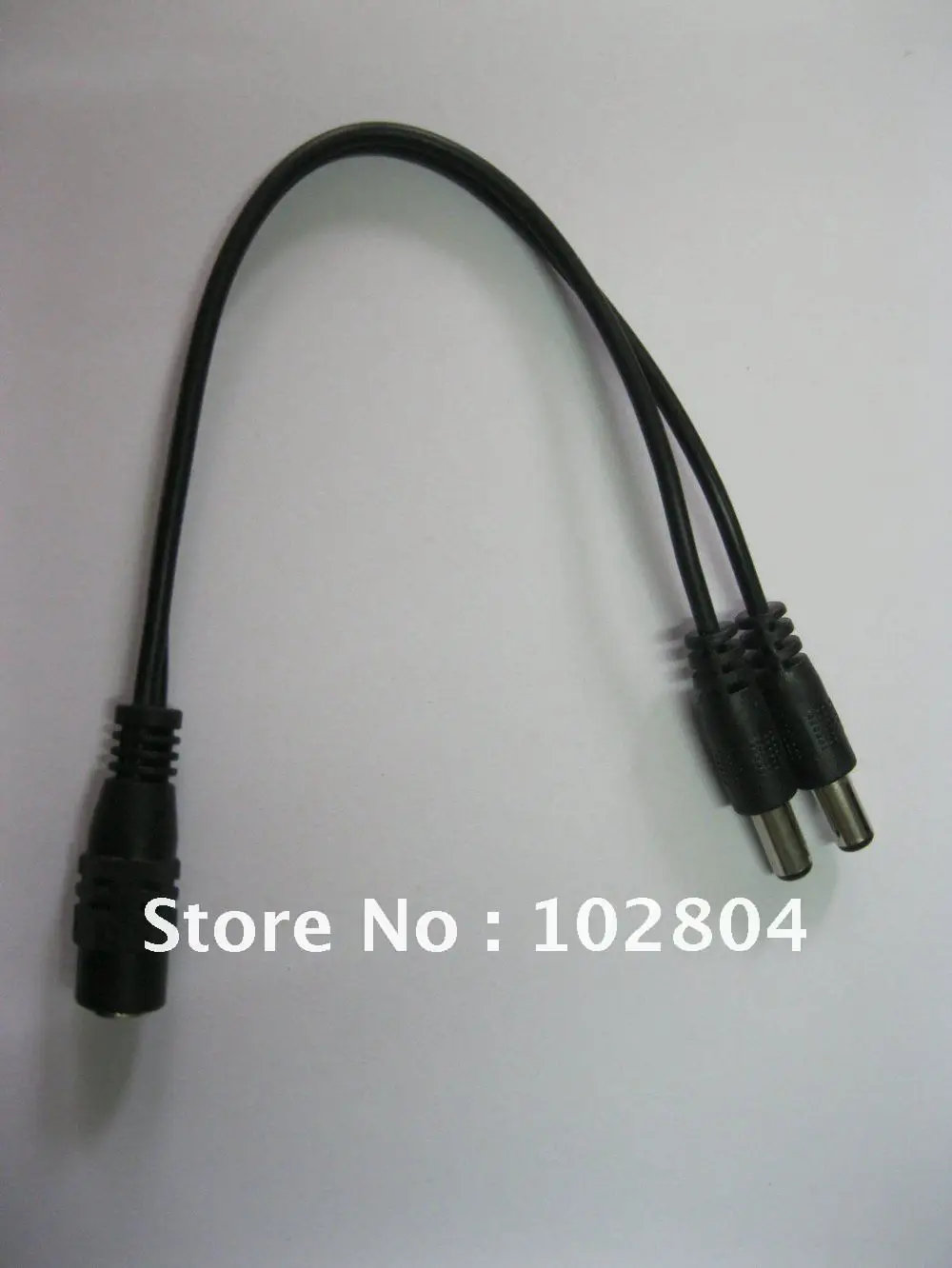 

2 Channel DC Power Spliter 1 Female to 2 Male for CCTV Camera 20cm 8inch 6 Pcs Per Lot High Quality Hot Sale