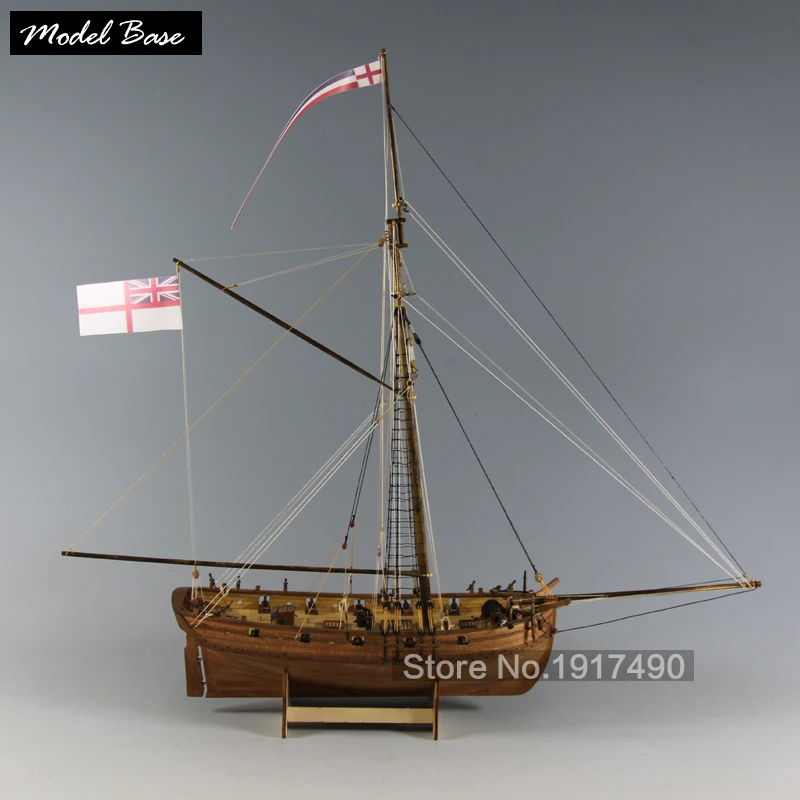 

Wooden Ship Model Kits Educational Toy Model-Ship-Assembly DiyTrain Hobby Model-Wood-Boats 3d Laser Cut Scale 1/64 LADY NELSON