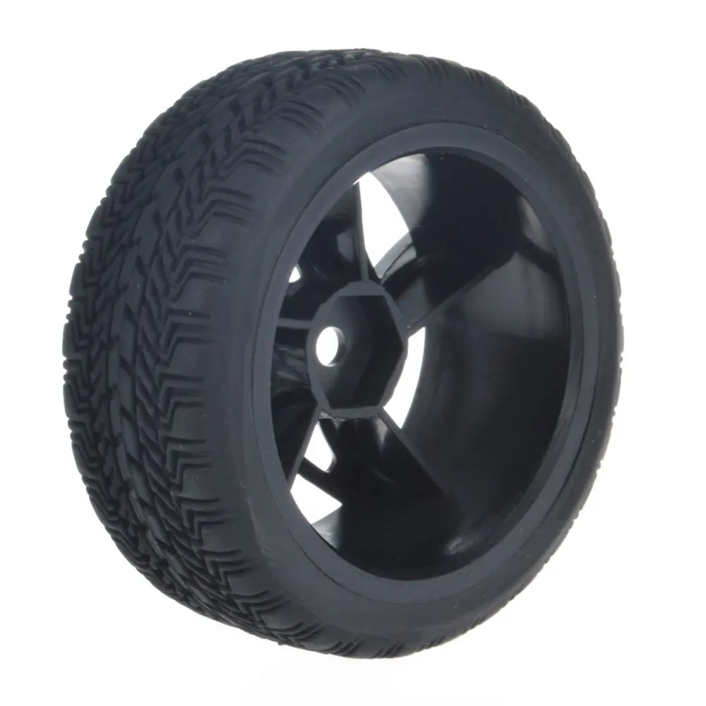 1/10 RC Резиновые шины 12 мм ступицы колесные диски для on road Touring Drift Rc Car|tires for rc|rubber