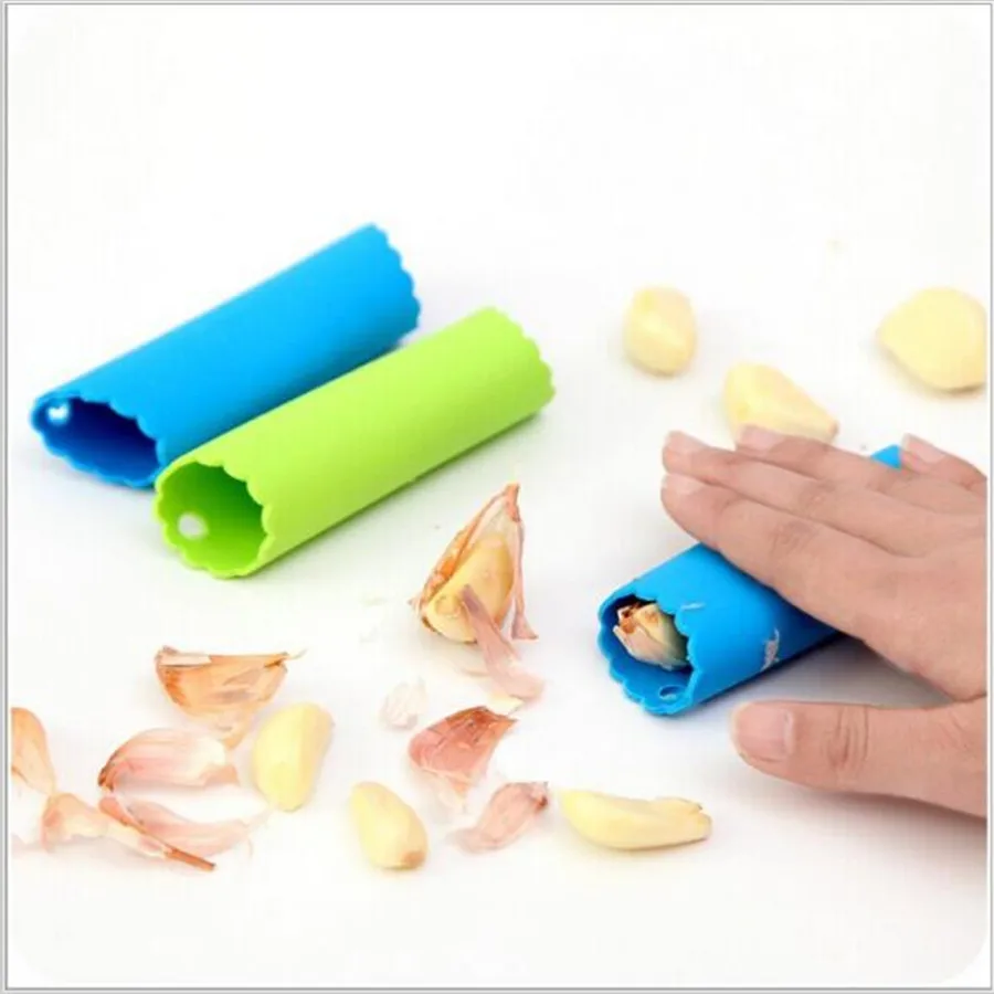 

Hot sales Magic Silicone Garlic Peeler Peel Easy Kitchen Tool Color Random Drop Shipping