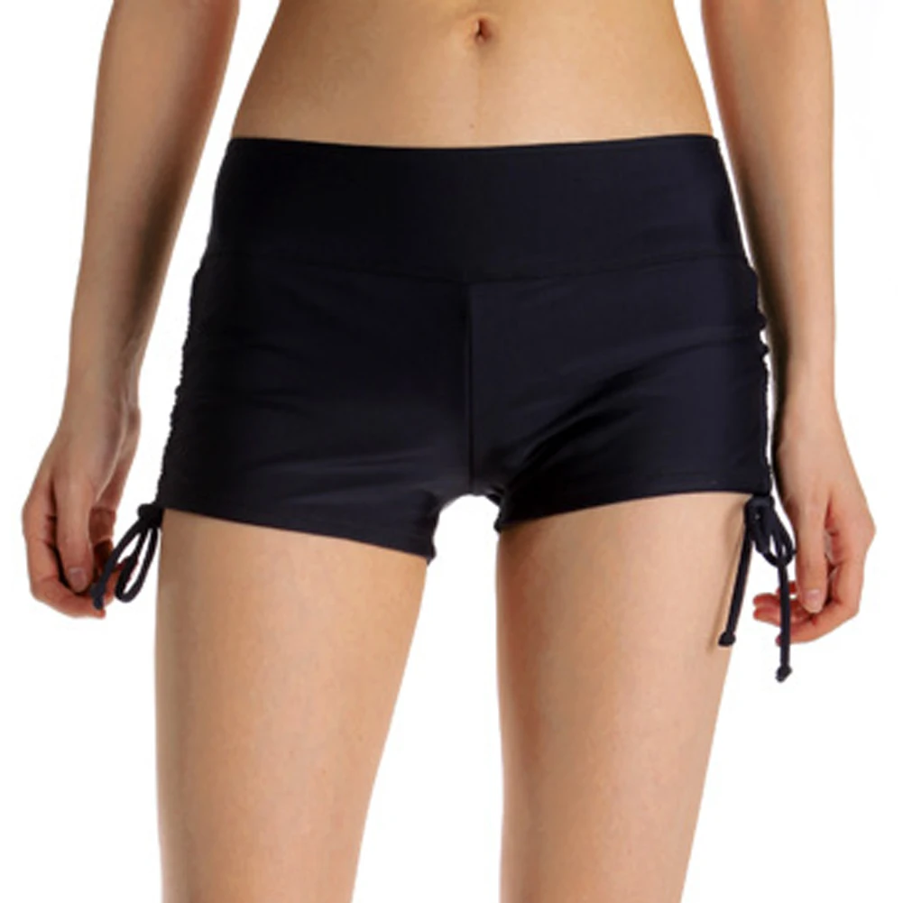 Women Swimsuit Bottom Sexy Bikini Panties Solid Quick Dry Beach