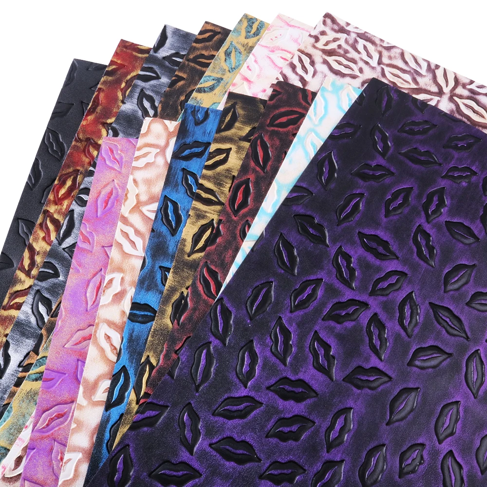 

David accessories 20*34cm valentines day Artificial faux Synthetic Leather Fabric DIY Home Textile Garment Knotbow Bag,1Yc4208