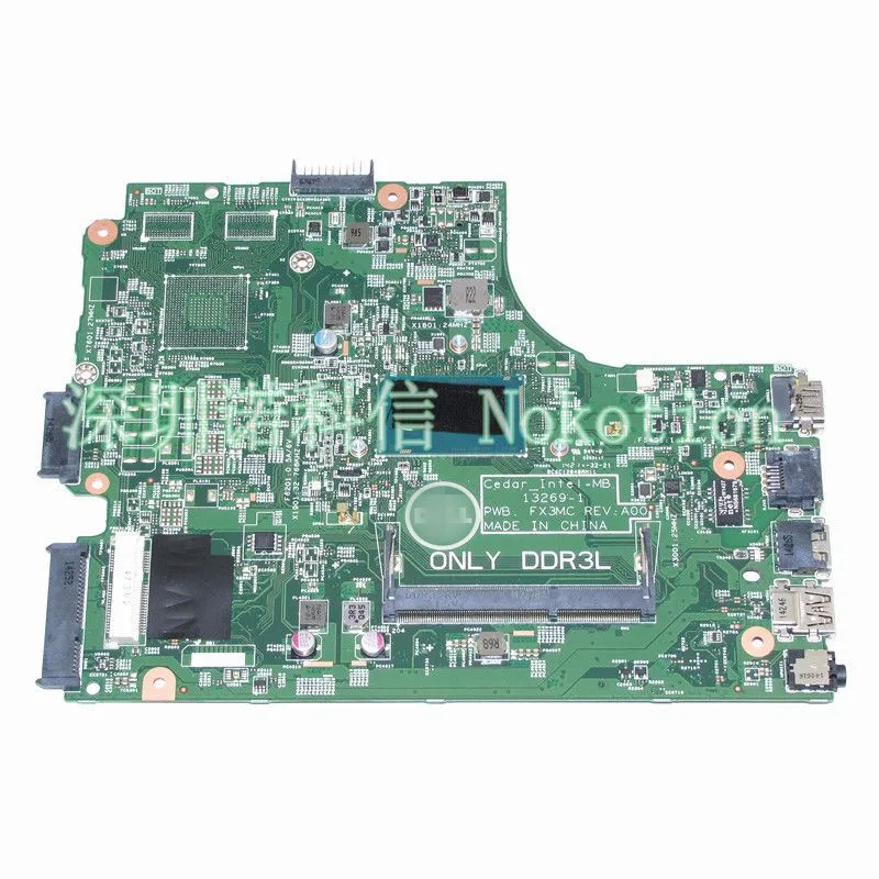 

FX3MC 0P8H6J P8H6J For Dell Inspiron 3542 3543 3442 3443 Laptop motherboard SR1EF I5-4210U DDR3L DP/N 06YPRH CN-06YPRH