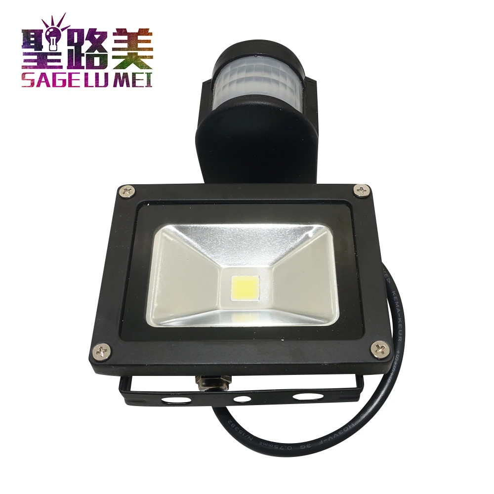 AC90260V 10W 20W 30W white warm white Motion Sensor LED Security Flood