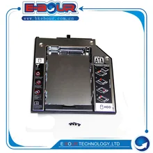 Алюминий 2nd HDD карман для жесткого диска для IBM T410 T410S T500 X200 T400 T430S 9,5 мм SATA 3,0 2," SSD HDD, чехол-корпус