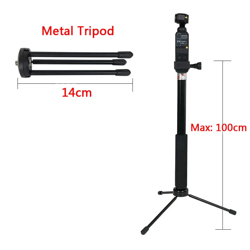 DJI OSMO Карманный Комплект для расширения набор аксессуаров адаптер держатель зажим для селфи Палка Сумка Чехол штатив Экшн камера Gimbal