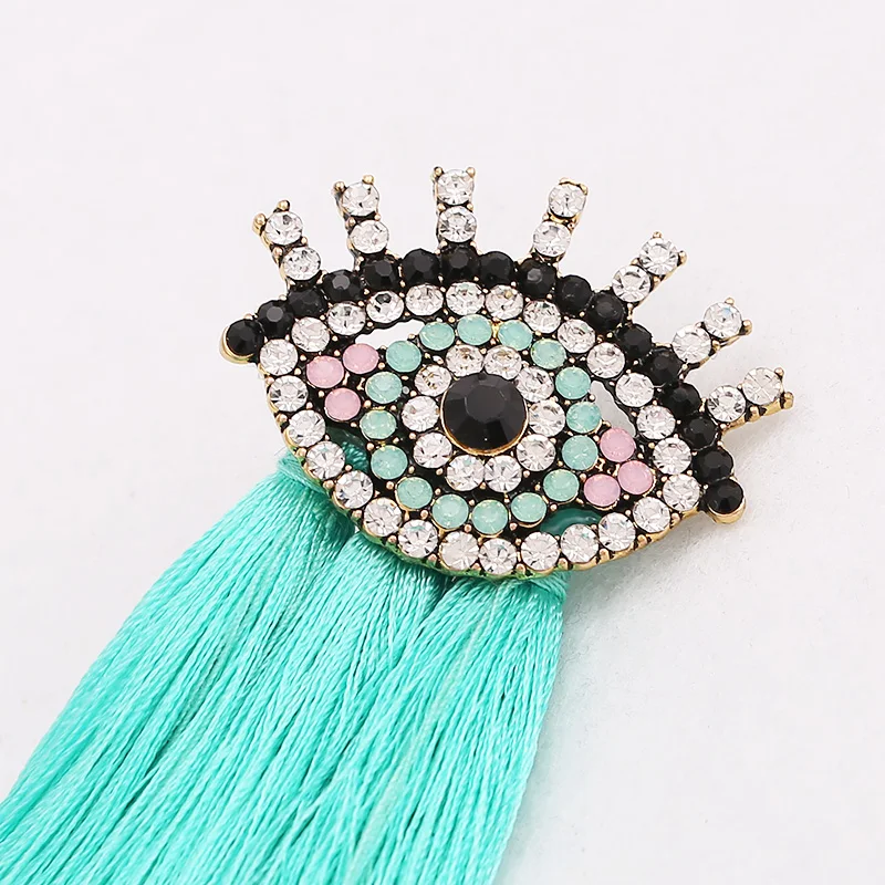 Earrings for women  NEW HOT Women's fashion earrings New arrival brand crystal tassel beads flower EARRINGS for women party gift