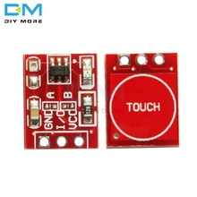 10 шт. TTP223 сенсорный ключ переключатель модуль Плата сенсорная кнопка самоблокирующийся без блокировки емкостные переключатели реконструкция