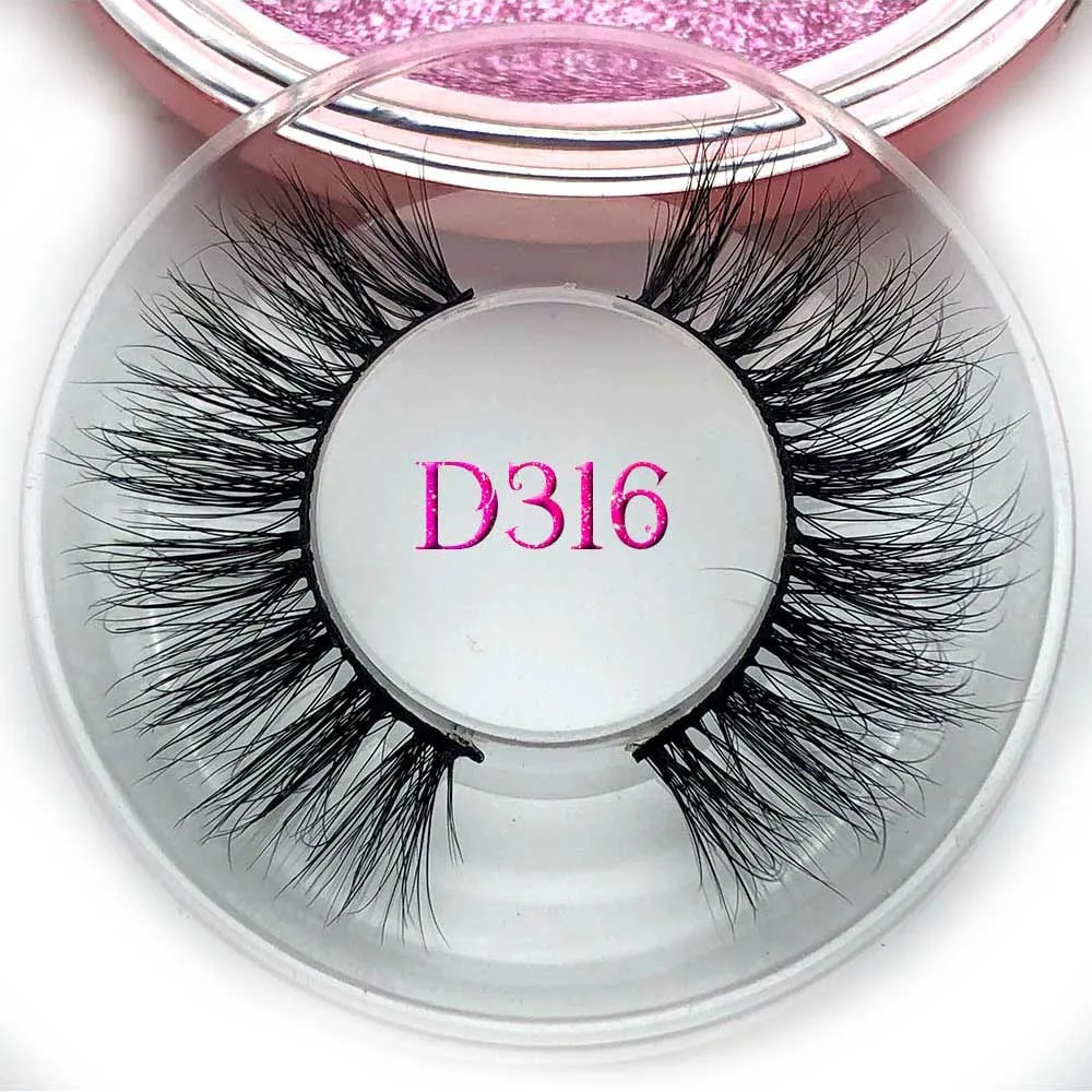 

Mikiwi D316 mink eyelashes natural thin 3d mink lashes 1 box false eyelashes volume eyelash extension cilios maquillaje