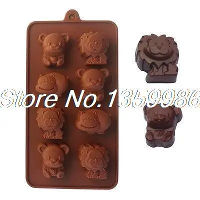 

DIY handmade Animal Ice Cake Chocolate Jelly Mould Silicone Baking Mold Tool