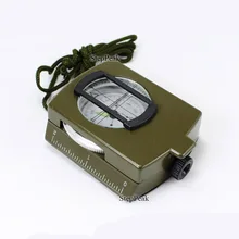 Фосфоресцирующий профессиональный тип компас карманный армейский геологический компас тип компас, водонепроницаемый(CP-004