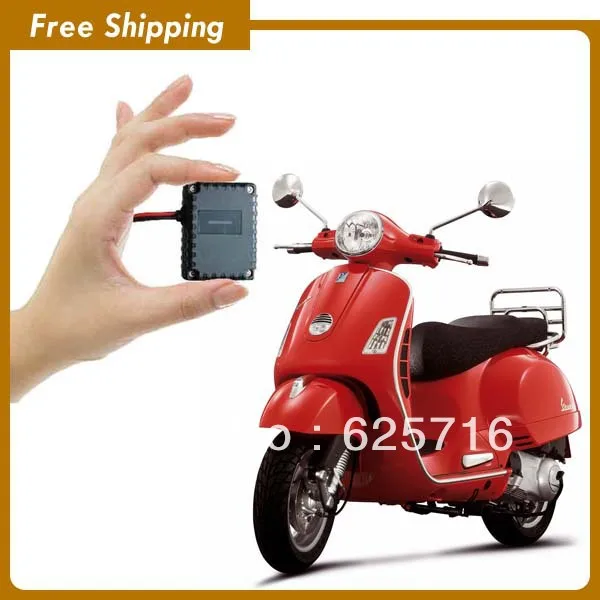 GPS Tracking Device for Scooter, Mini size 52x40x20mm, Waterproof, Power supply 12 36V or 48