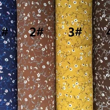 145 см ширина Парижа шифоновая ткань маленький цветочный узор для юбки костюм-платье CH-D036