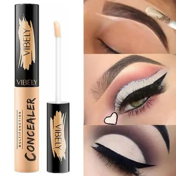 

5 Colors Face Concealer Liquid Makeup Corrector Contour All Cover Blemish Eye Dark Circles Cream Makeup Beauty Cosmetics