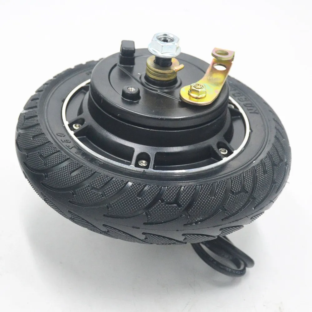 Top 36V 48V Electric Wheel 8inch Hub Motor 350W Brushless Non-Gear Hub Motor For Electric Scooter e-Bike Motor Wheel kit 7