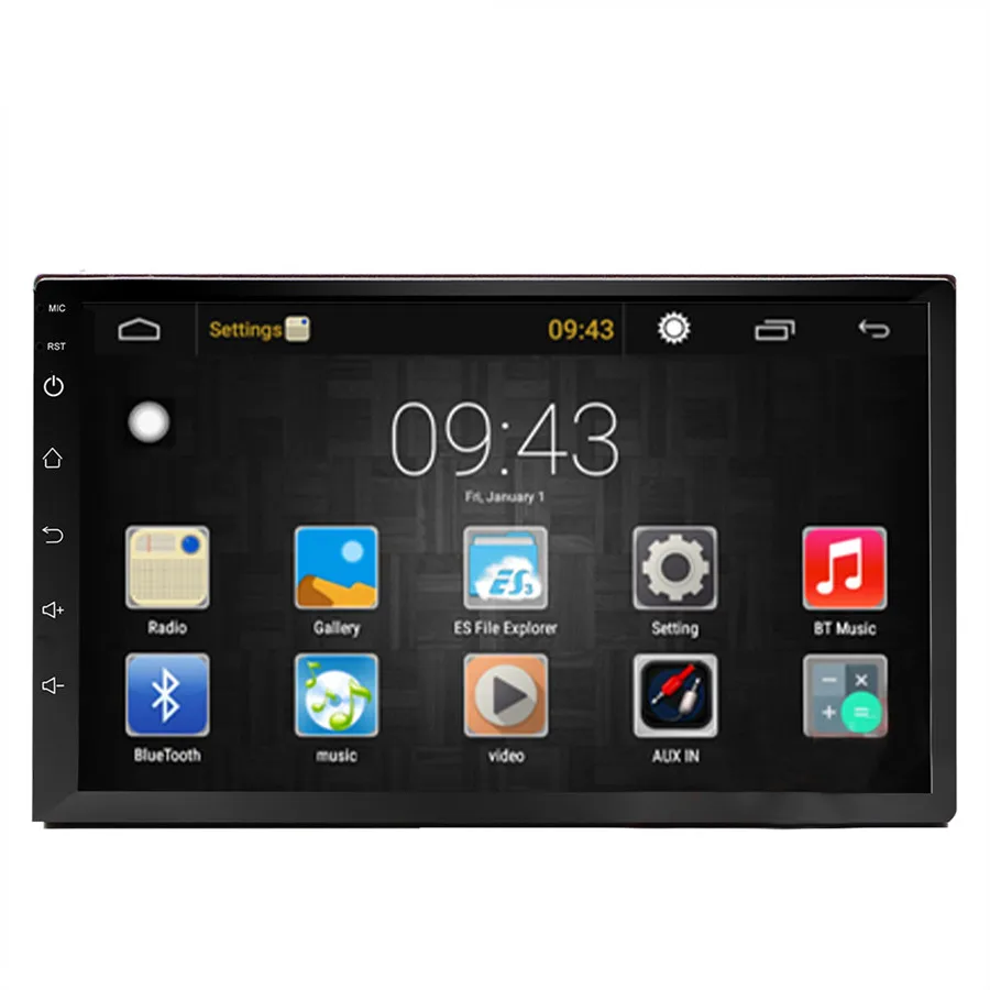 

7 Inch Car Radios Player 2 DIN Car Android 6.0 GPS Navigation Bluetooth For Nissan VW Toyota Peugeot Wifi Multi-Media