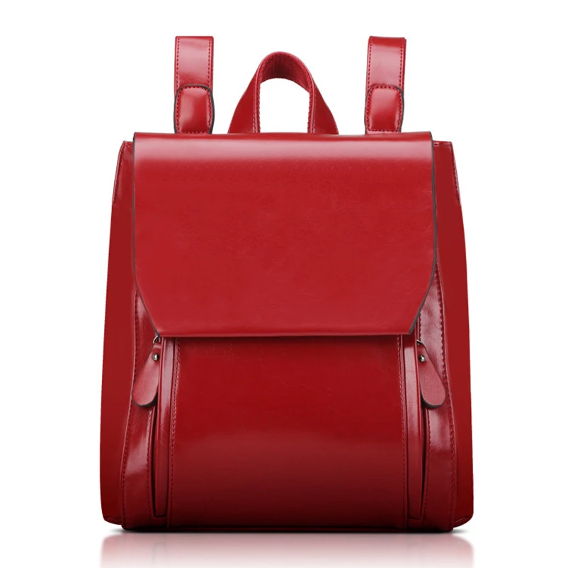 Nevenka Leather  Shoulder Bag Women Solid Backpack Purse Female Cute Daypack Girls School Bag for Women 201905