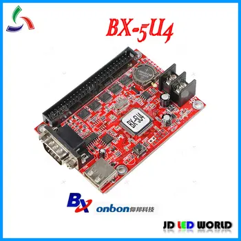 

BX-5U4 large area 128k pixels support USB + serial port single&Two color LED screen controller(come with HUB12 adapter)