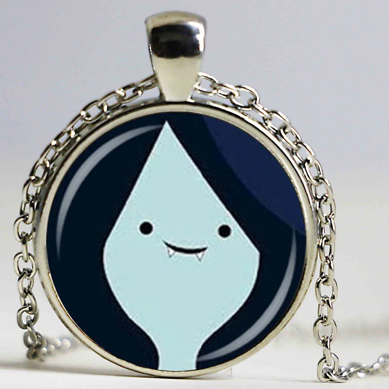 Adventure Time Marceline pendant Glass Photo Cabochon Necklace unique diy jewelry