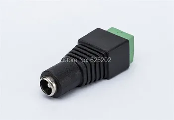 

Power Connector DC Female for CCTV Cameras Positive and Negative Terminals 5 pieces