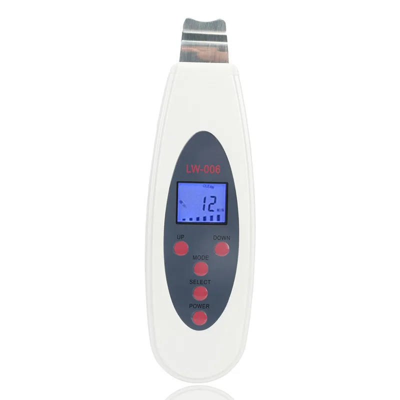 

Portable LCD Ultrasonic Face Skin Cleaner Cleaning Acne Removal Face Care Tool Facial Pores Clean Peeling Tone Lift LW006