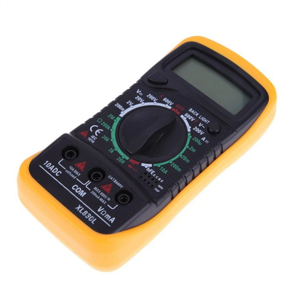 High Quality Frequency Multimeter XL830L Handheld Counts With LCD Digital Multimeter Tester