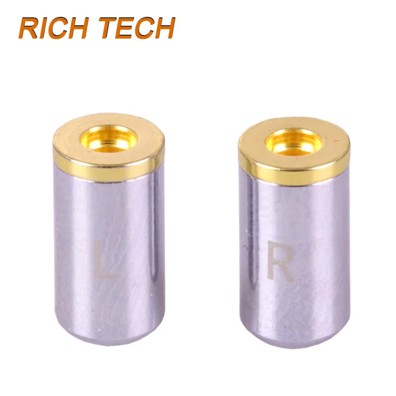 12pcs/lot MMCX Female Jack Earphone Pin Plug Wire Connector for UE900 SE535 SE215 W10 W20 W30 RICH TECH | Обустройство дома