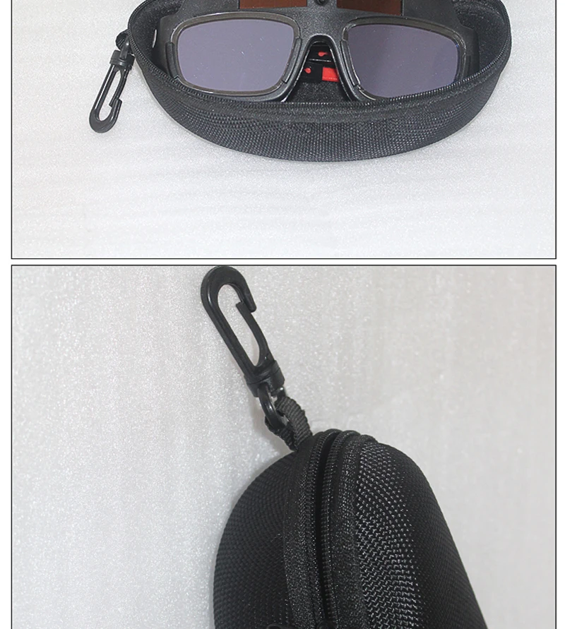 TX-012 сварочные очки с автоматическим затемнением на солнечной энергии 1 шт. очки+ 1 шт. Чехол для очков+ 2 шт. защитная пленка
