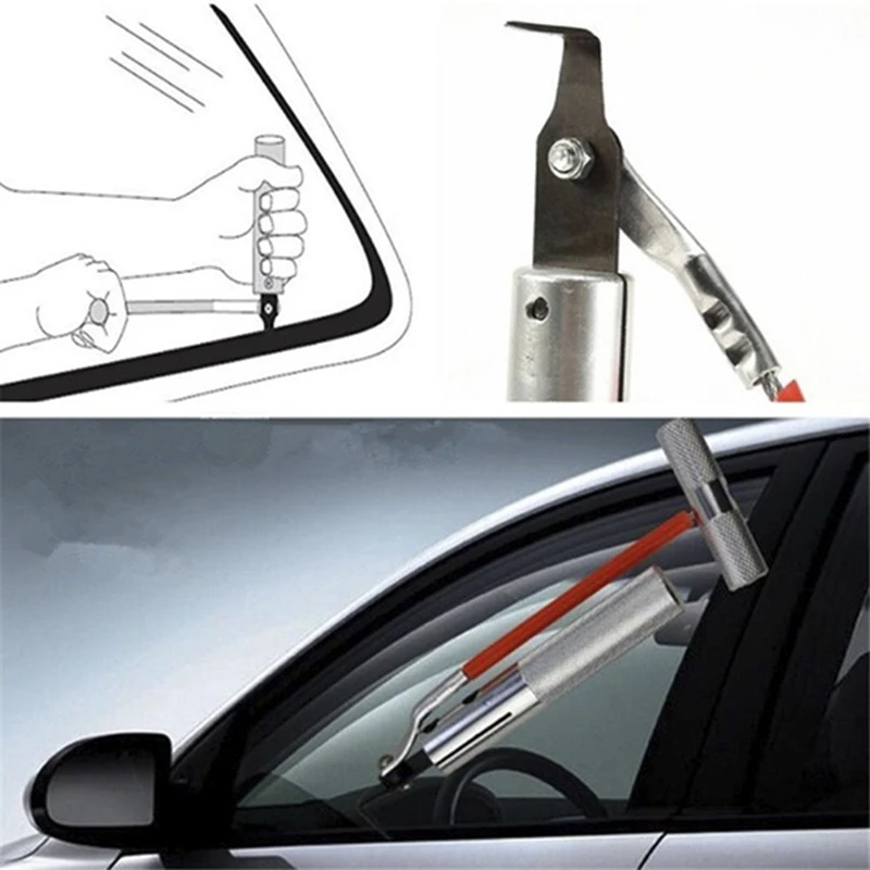 

Window Glass Seal Rubber Removal Knife Repair Hand Tool Windshield Cut Out Knife Car Auto Windshield Remover Tool