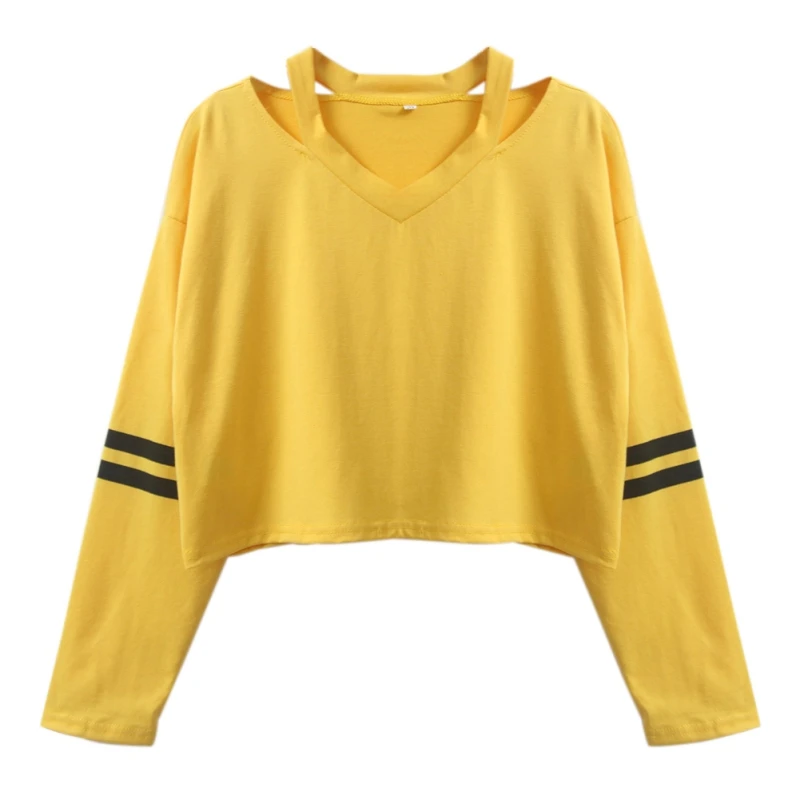 

New Fashion Woman Hooded sweatshirt Long sleeves Brief Harajuku Girl Light O-neck Pullovers Tops