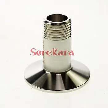 

1" BSP Male x 50.5mm Ferrule O/D 304 Stainless Steel Sanitary Ferrule Clamp Pipe Fitting Connector