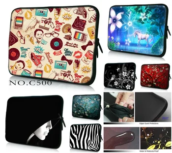 

9.7" 10 12 13 15 17 17.3 inch Laptop Sleeve Waterproof Sleeve Pouch Bag Tablet Case Cover For 11.6 15.6 13.3 Dell HP ASUS Sony