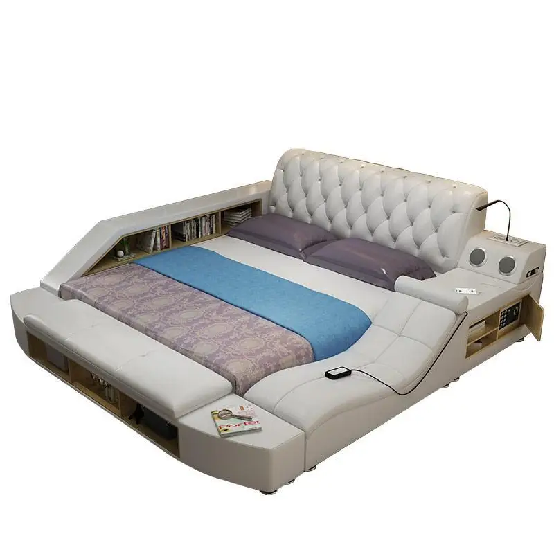 

Kids Matrimonio Quarto Set Yatak Letto Modern Meuble Maison Leather bedroom Furniture De Dormitorio Mueble Cama Moderna Bed