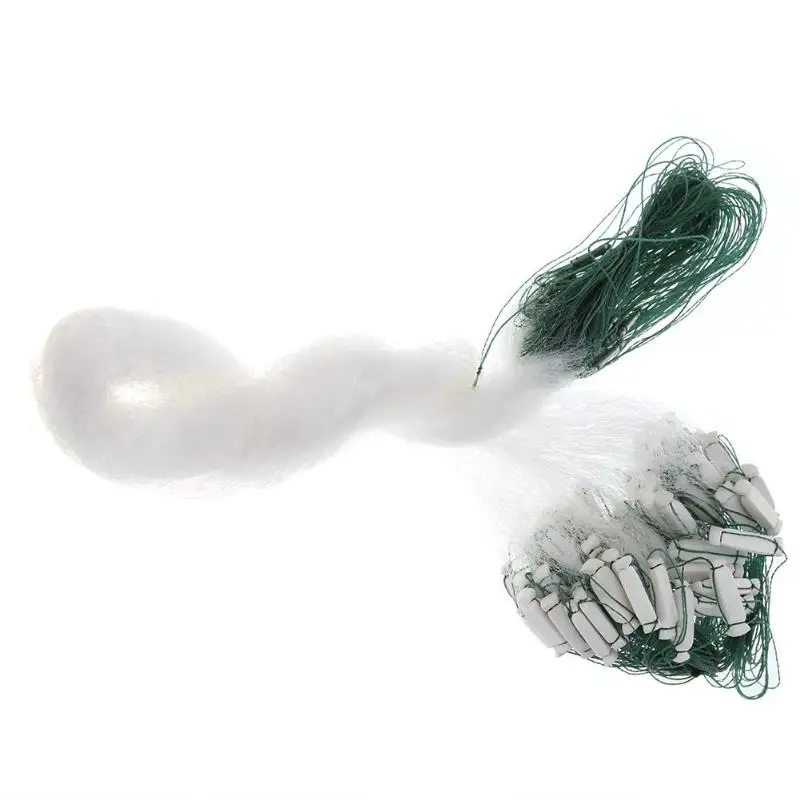 

Outdoor Sport Fishing Catch Net Float Fishnet Gillnet Trap Sticky Network