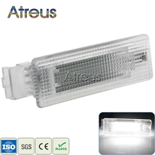 Atreus 1X светодио дный Подсветка багажника для Volkswagen VW Polo Passat B6 CC Гольф Mk4 Mk5 Mk6 Mk7 плюс Jetta Tiguan аксессуары